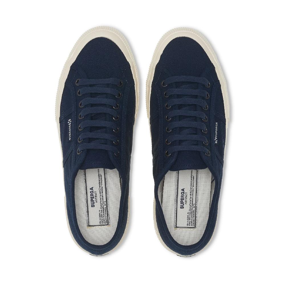 Superga 2750 OG HERRINGBONENAVY-OFF WHITE Novità