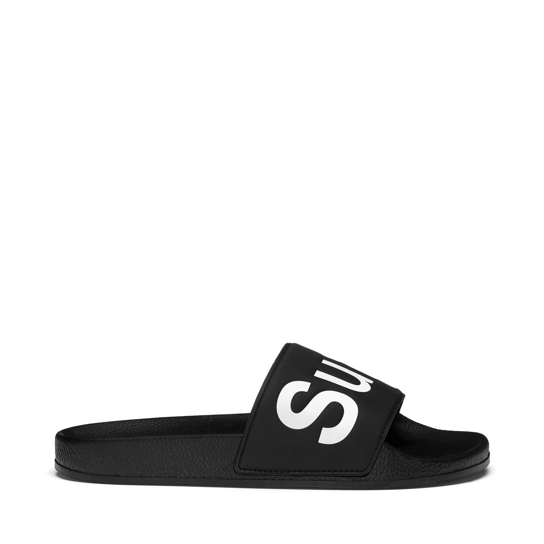 Superga 1908 SLIDES POLYSOFTBLACK-WHITE