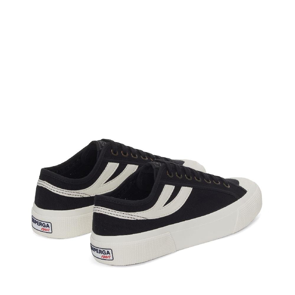 Superga 2750 PANATTA 3.0BLACK-WHITE AVORIO Nuovo