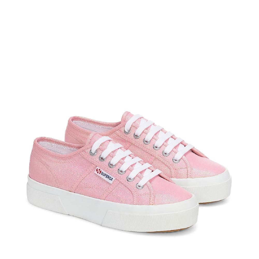 Superga 2740 PLATFORM LAMEPINK BEGONIA IRIDESCENT Affare Del Giorno