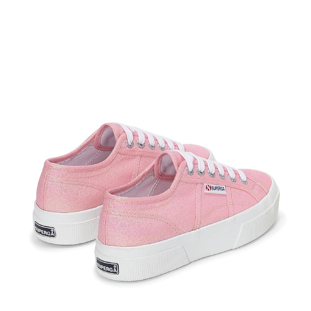 Superga 2740 PLATFORM LAMEPINK BEGONIA IRIDESCENT Affare Del Giorno