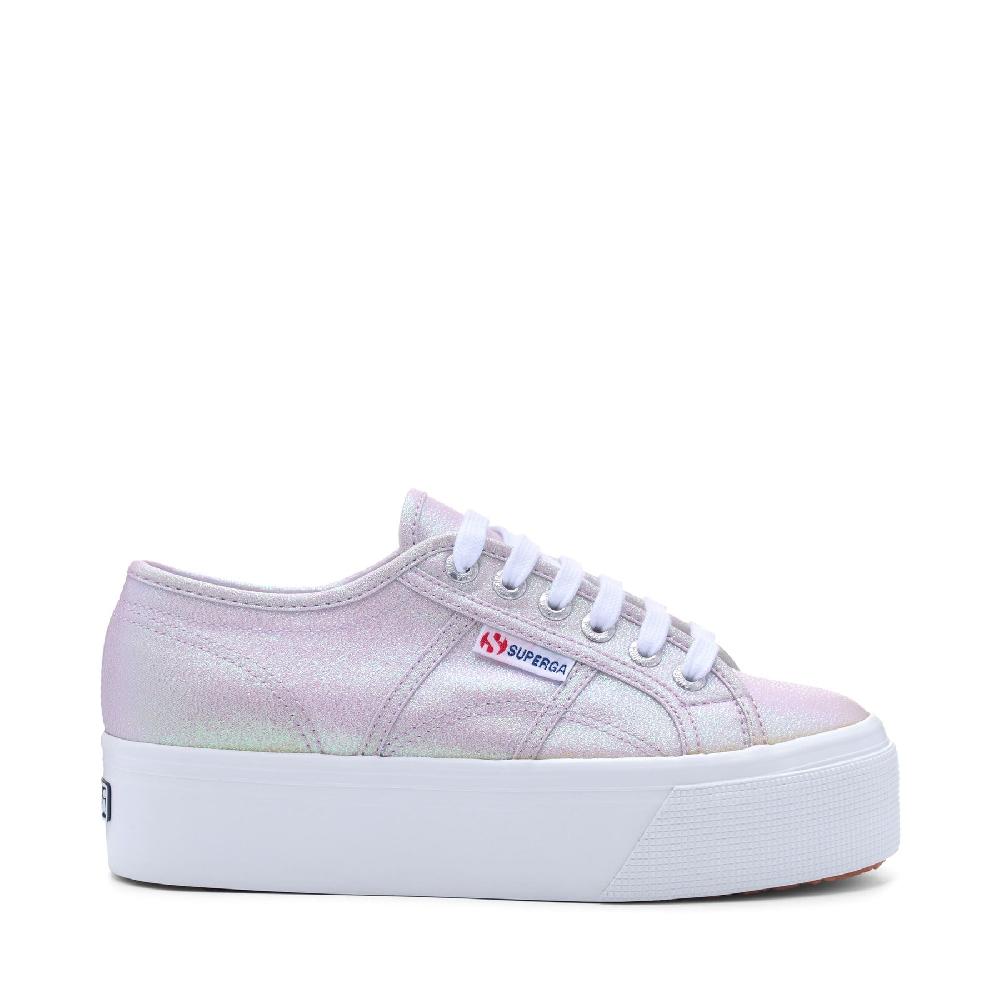 Superga 2790 PLATFORM LAMEPASTEL LILLA IRIDESCENT Prezzo Ridotto