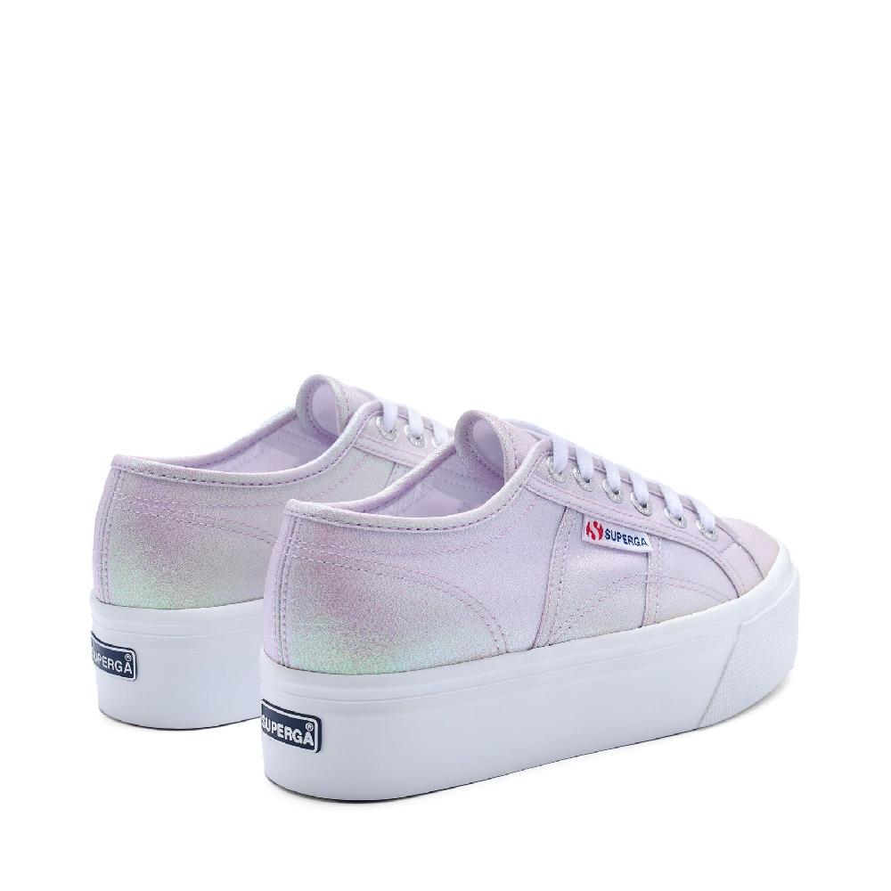 Superga 2790 PLATFORM LAMEPASTEL LILLA IRIDESCENT Prezzo Ridotto