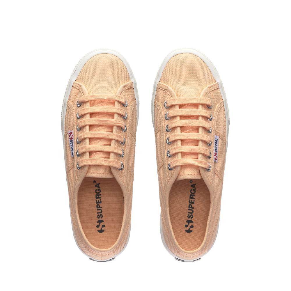Superga 2790 PLATFORMORANGE APRICOT-F AVORIO Novità