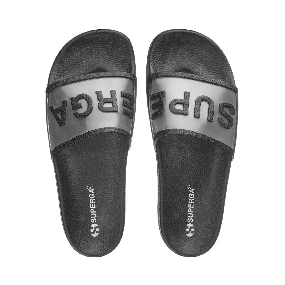 Superga 1908 SLIDES CLEAR IDENTITYBLACK Saldi