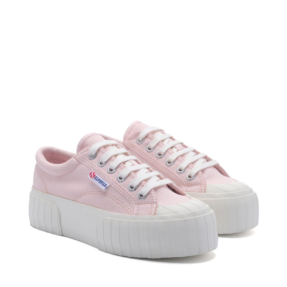 Superga 2631 STRIPE PLATFORMPINK ISH-FAVORIO Offerte