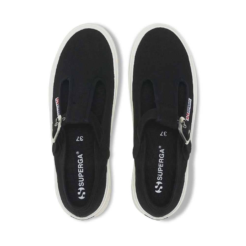 Superga 2541 MARY JANE ALPINABLACK-FAVORIO Vendita Calda
