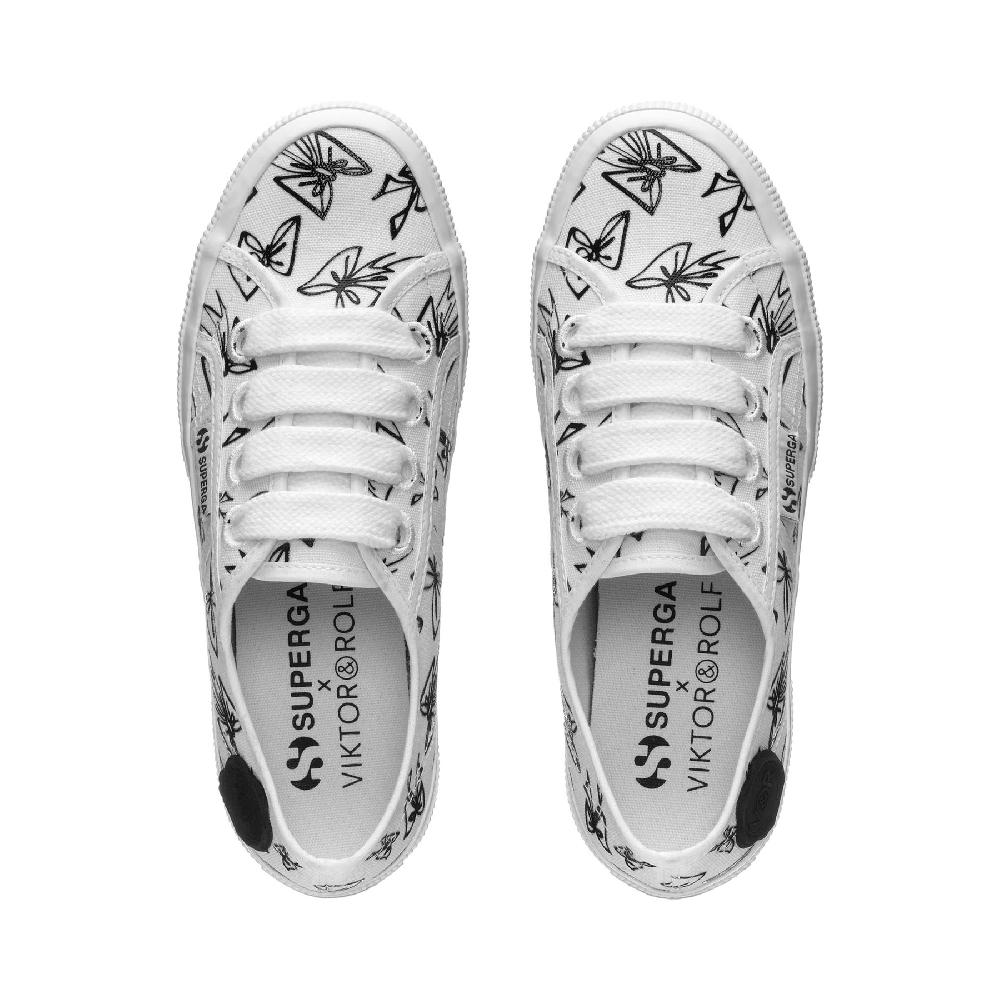 Superga 2750 PRINT BOWWHITE-BLACK I Più Venduti