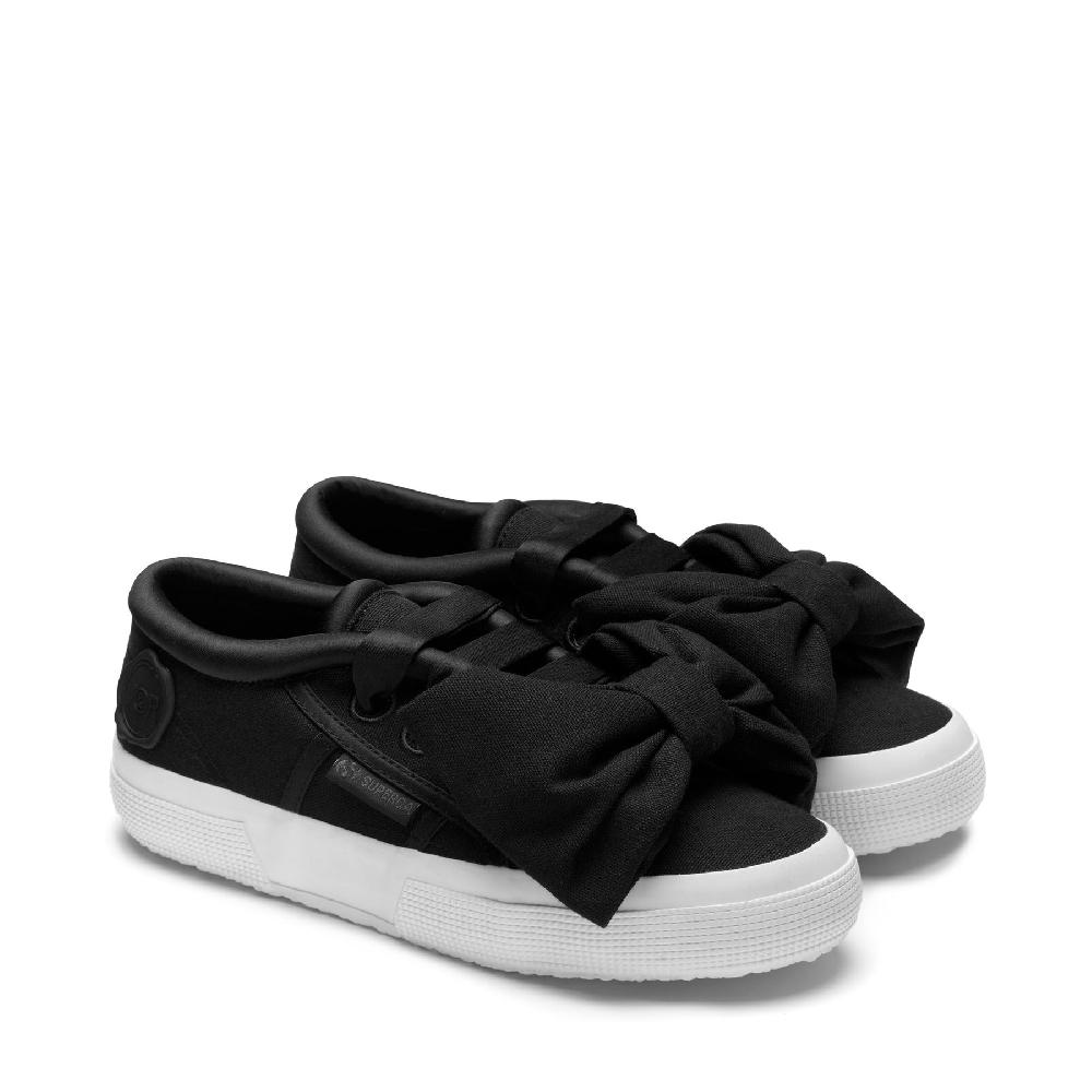 Superga 2750 COTTON BOWBLACK Vendite Flash