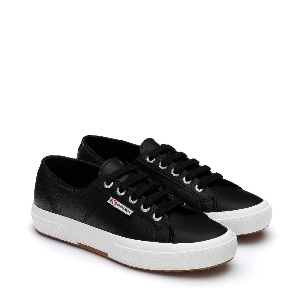 Superga 2750 NAPPABLACK-WHITE Italia