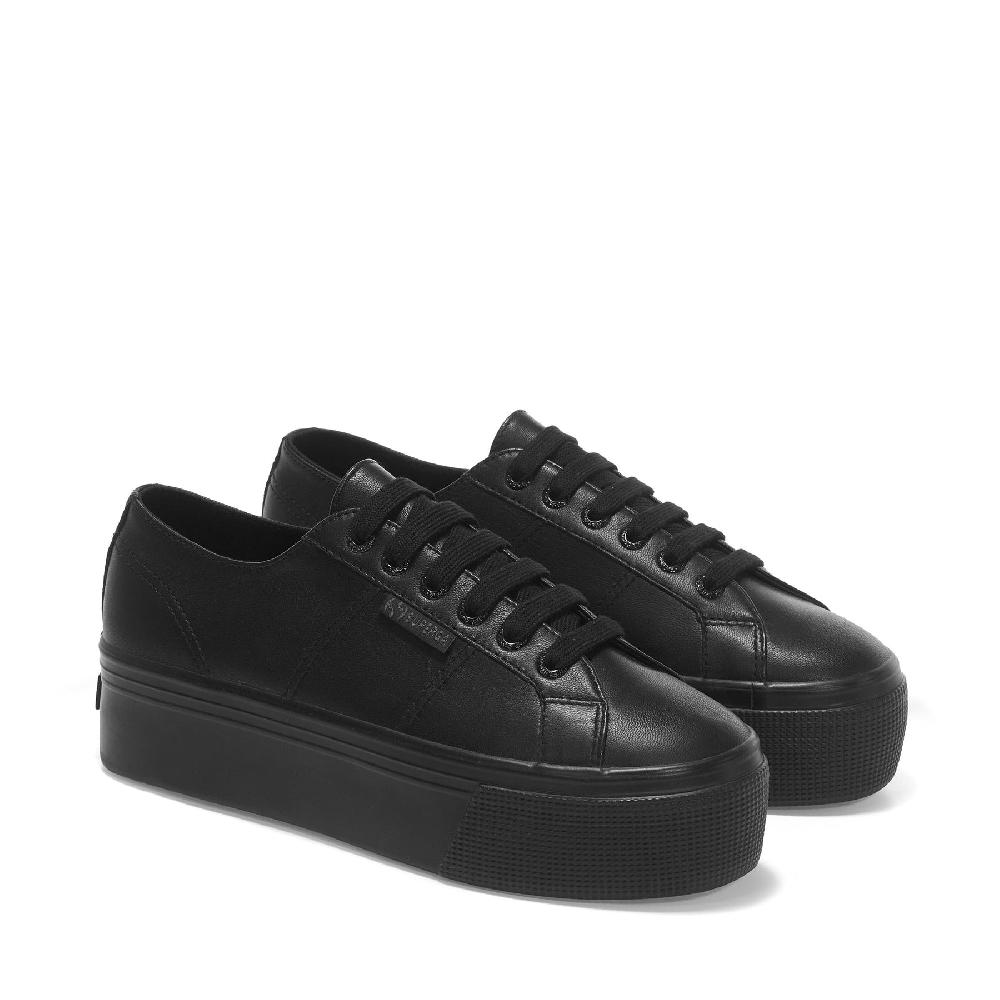 Superga 2790 NAPPAFULL BLACK Offerta San Valentino