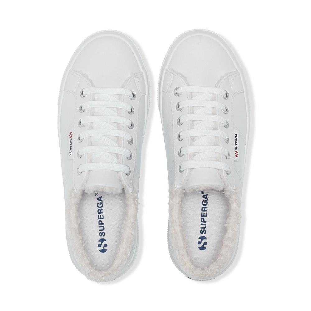 Superga 2740 PLATFORM VEGAN MATERIALWHITE ICE Sottocosto