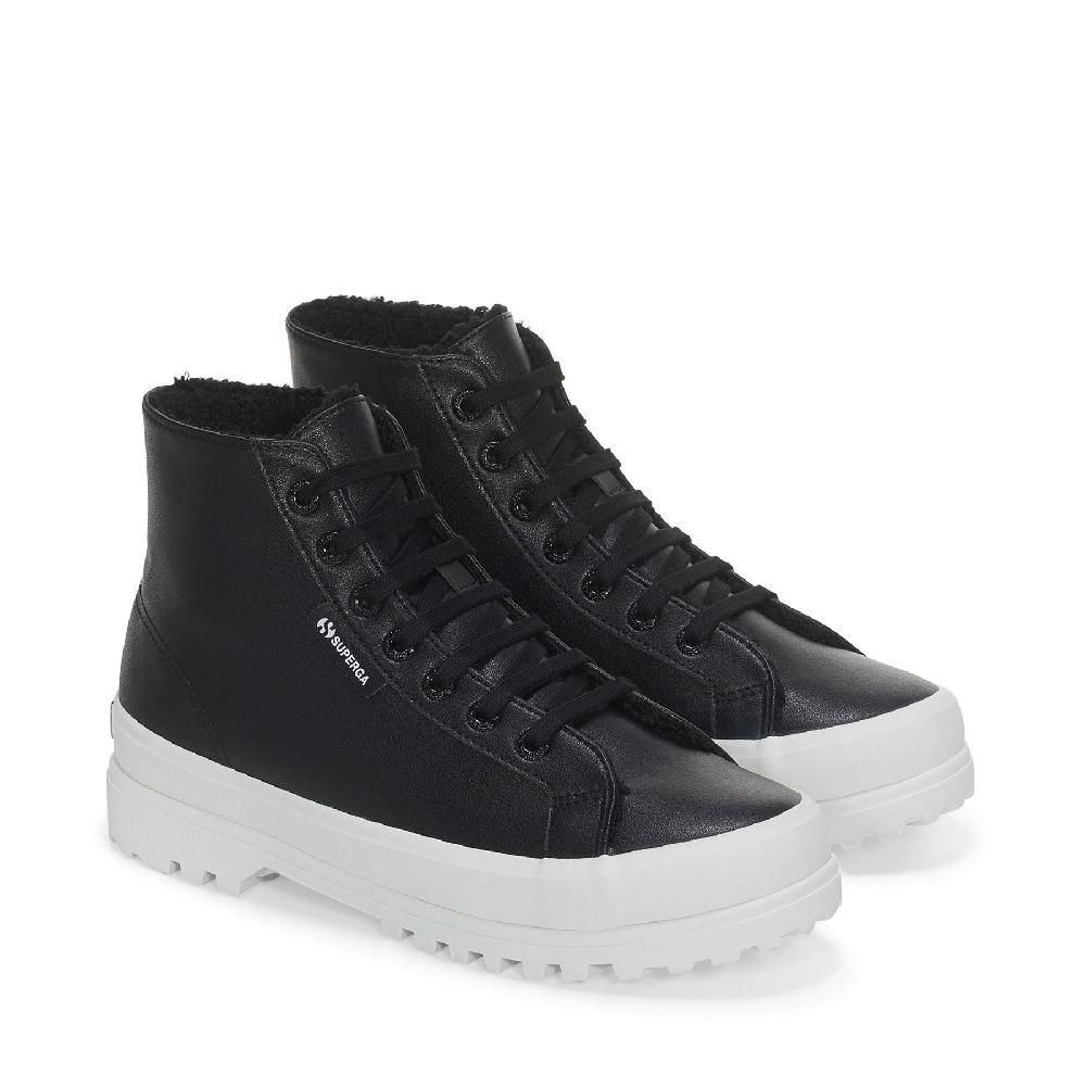 Superga 2341 ALPINA VEGAN MATERIALBLACK Convenienza