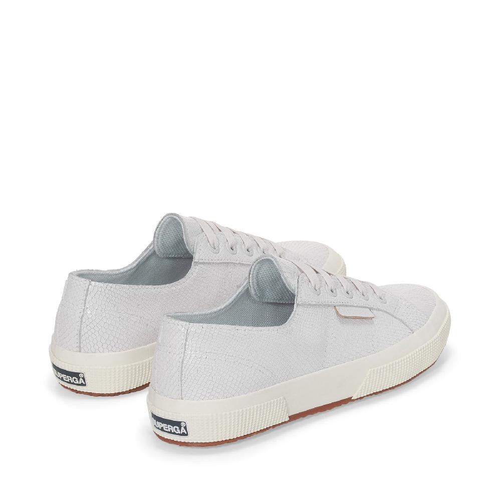 Superga 2750 SNAKE LEATHEROPTICAL WHITE Offerta