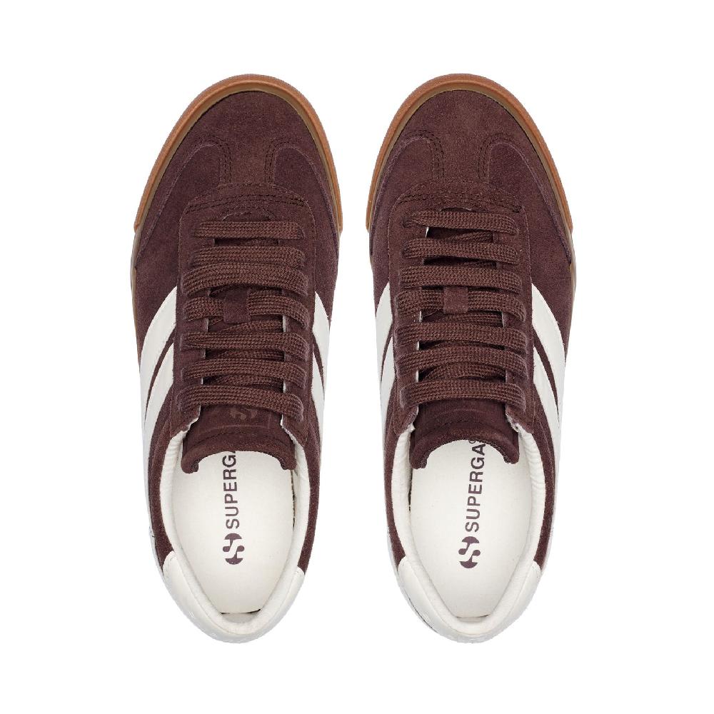 Superga 4834 CLUB S SWALLOW SUEDEPUCE-GUM Saldi Di Fabbrica