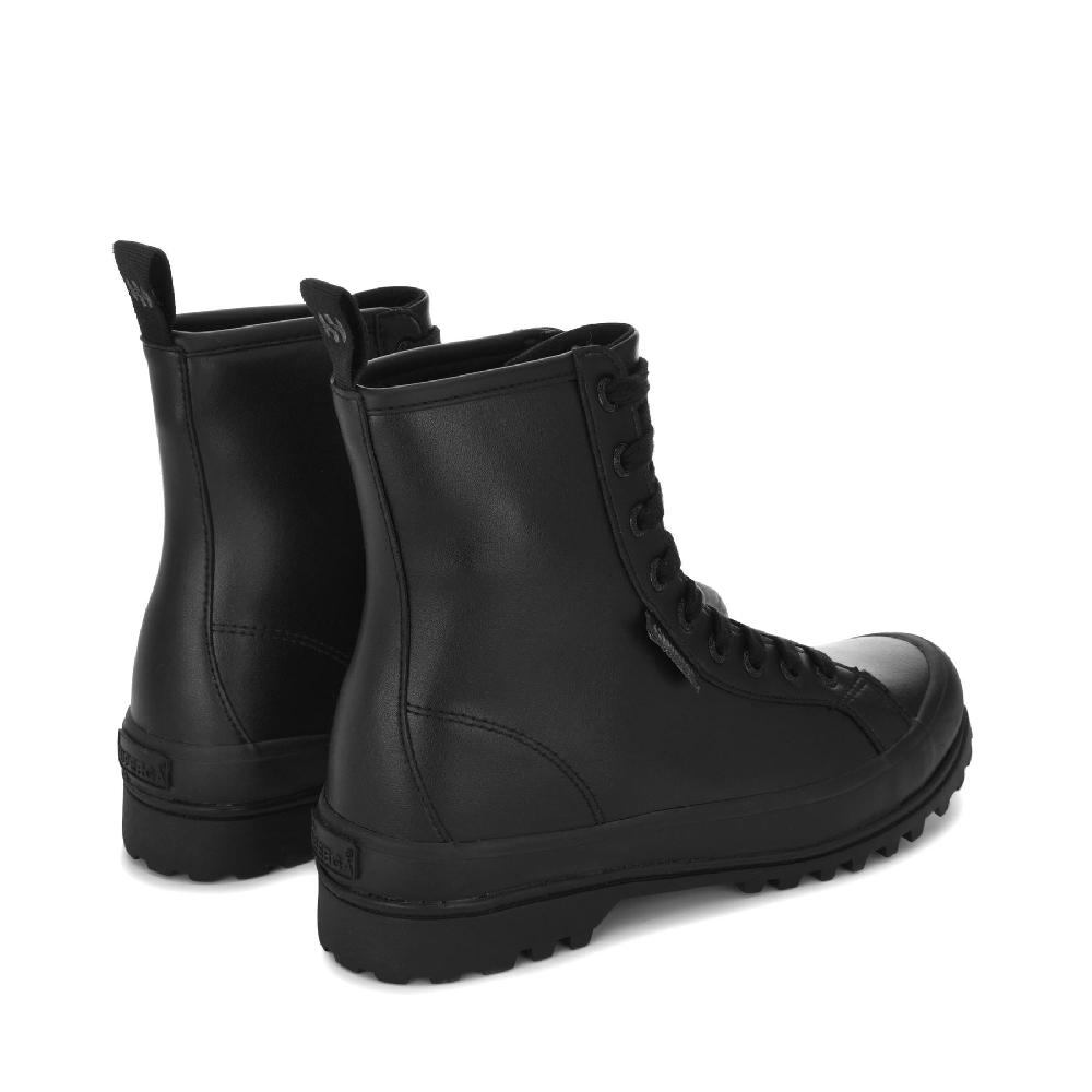 Superga 2643 ALPINA VEGAN MATERIALTOTAL BLACK Trasporto libero internazionale