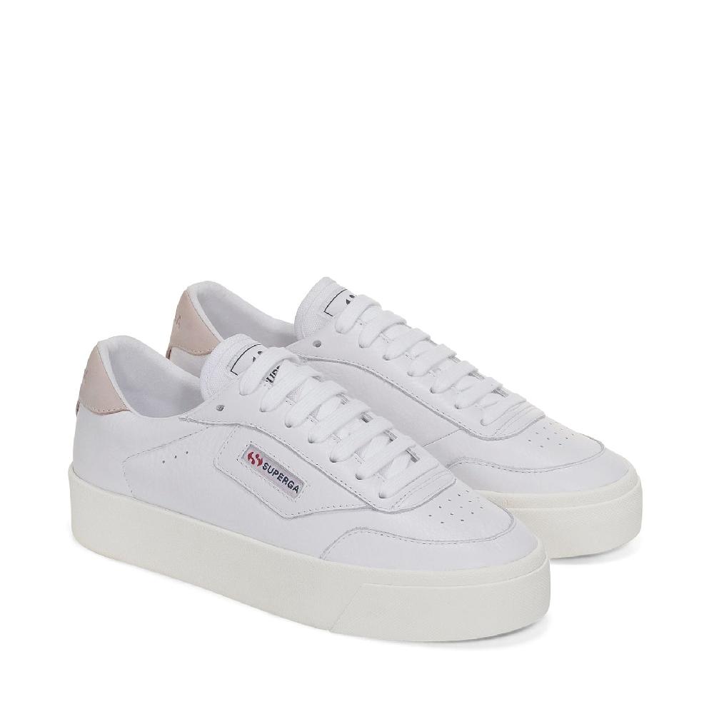 Superga 3854 COURT PLATFORMWHITE-VIOLET HUSHED-FAVORIO Qualità