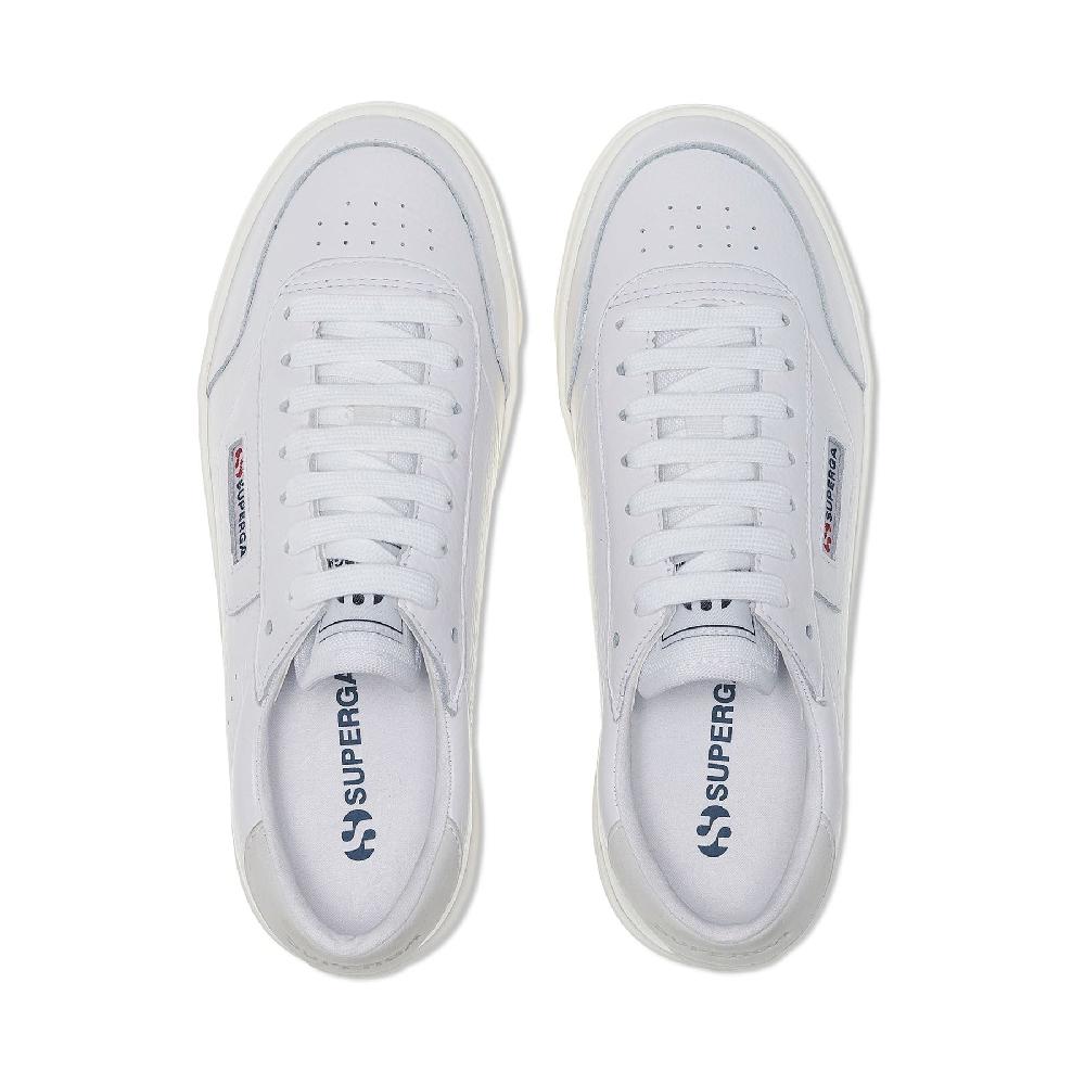 Superga 3854 COURT PLATFORMWHITE-FAVORIO Vendita