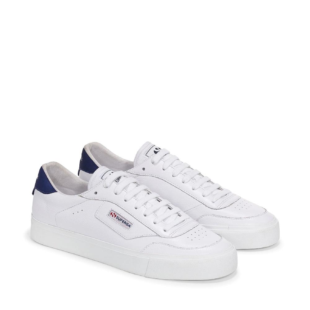 Superga 3843 COURTWHITE-BLUE SPECTRUM Soddisfazione Garantita