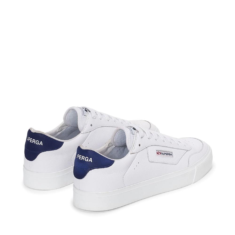 Superga 3843 COURTWHITE-BLUE SPECTRUM Soddisfazione Garantita