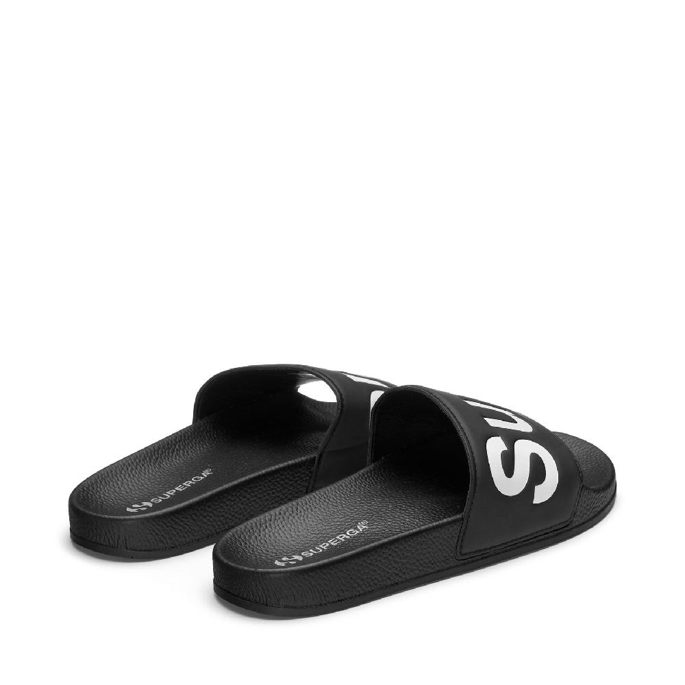 Superga 1908 SLIDES POLYSOFTBLACK-WHITE Vendita Economica