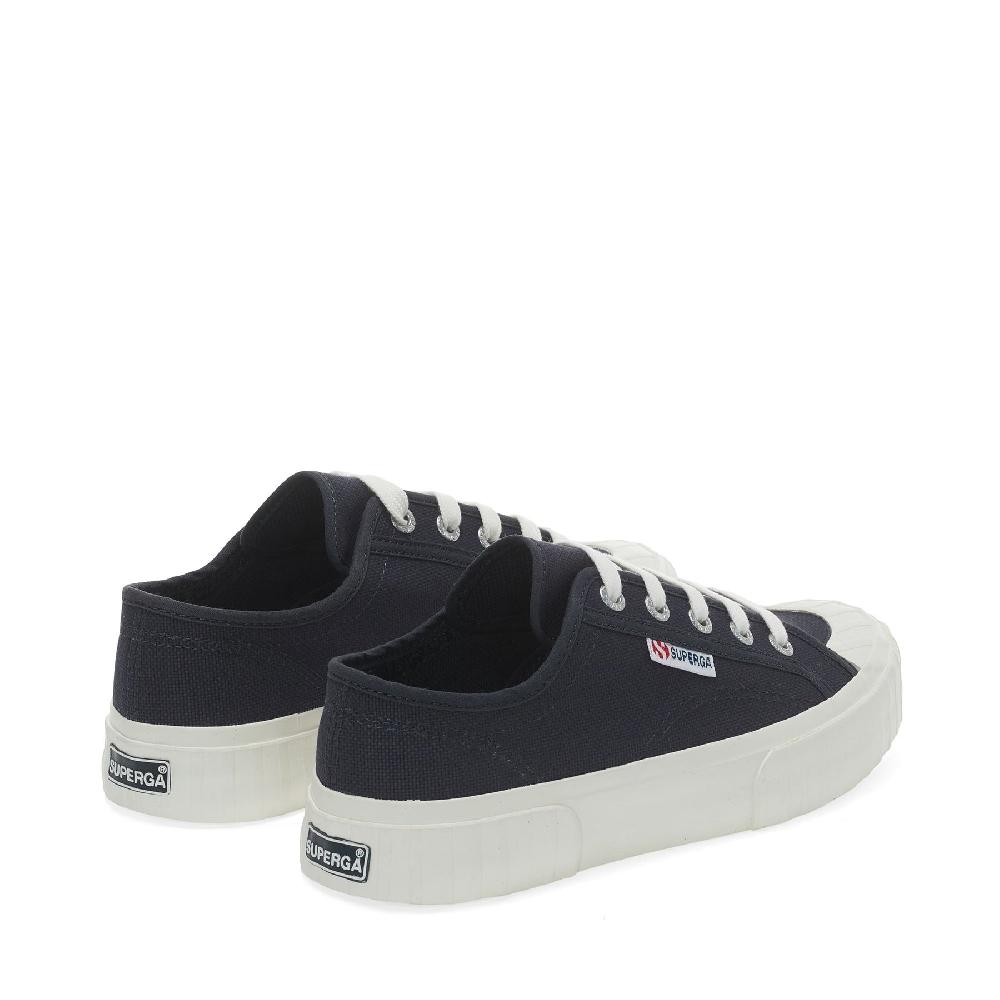 Superga 2630 STRIPEBLUE GREY DK-FAVORIO Italia