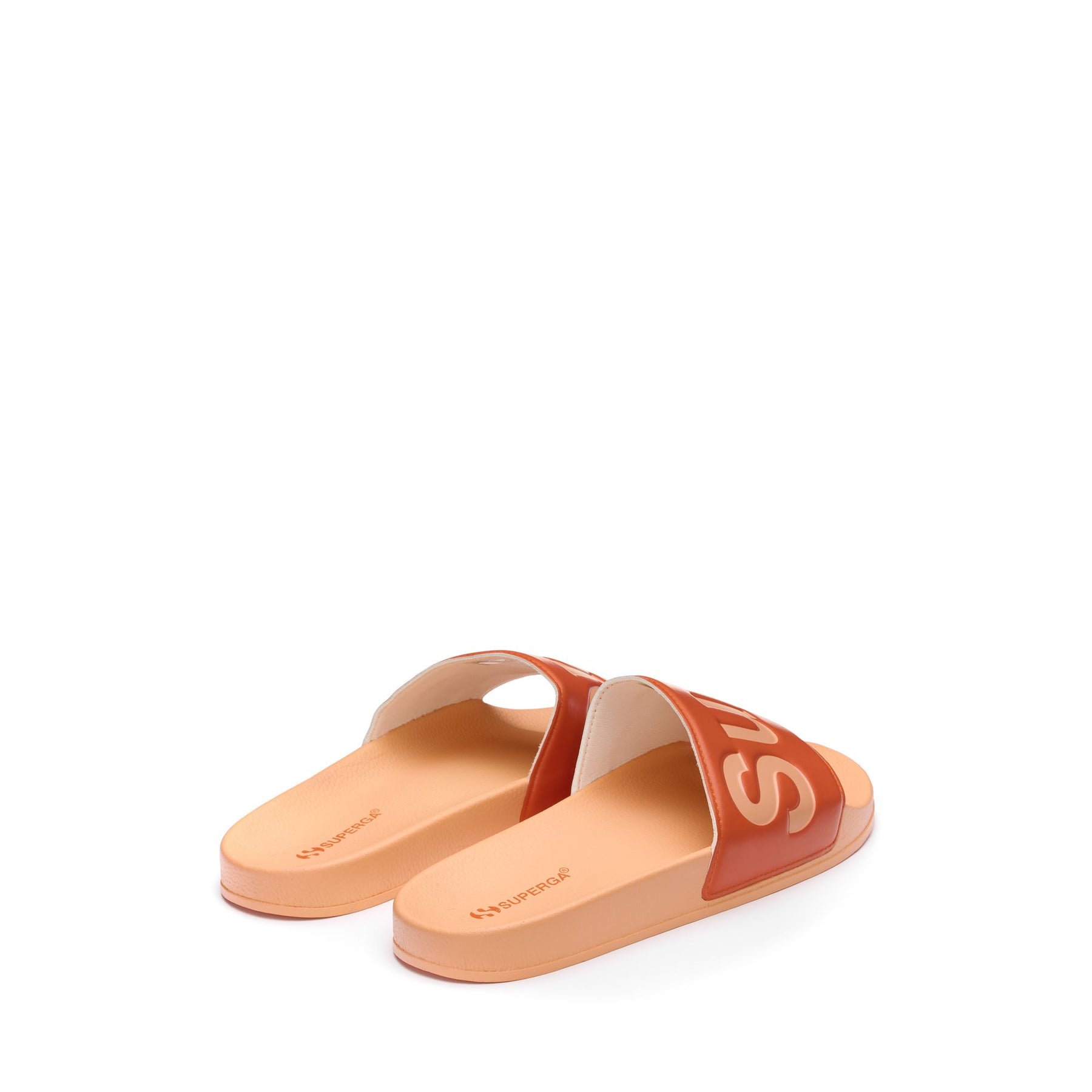 Superga 1908 SLIDES POLYSOFTORANGE MELON-ORANGE MD Nuovo