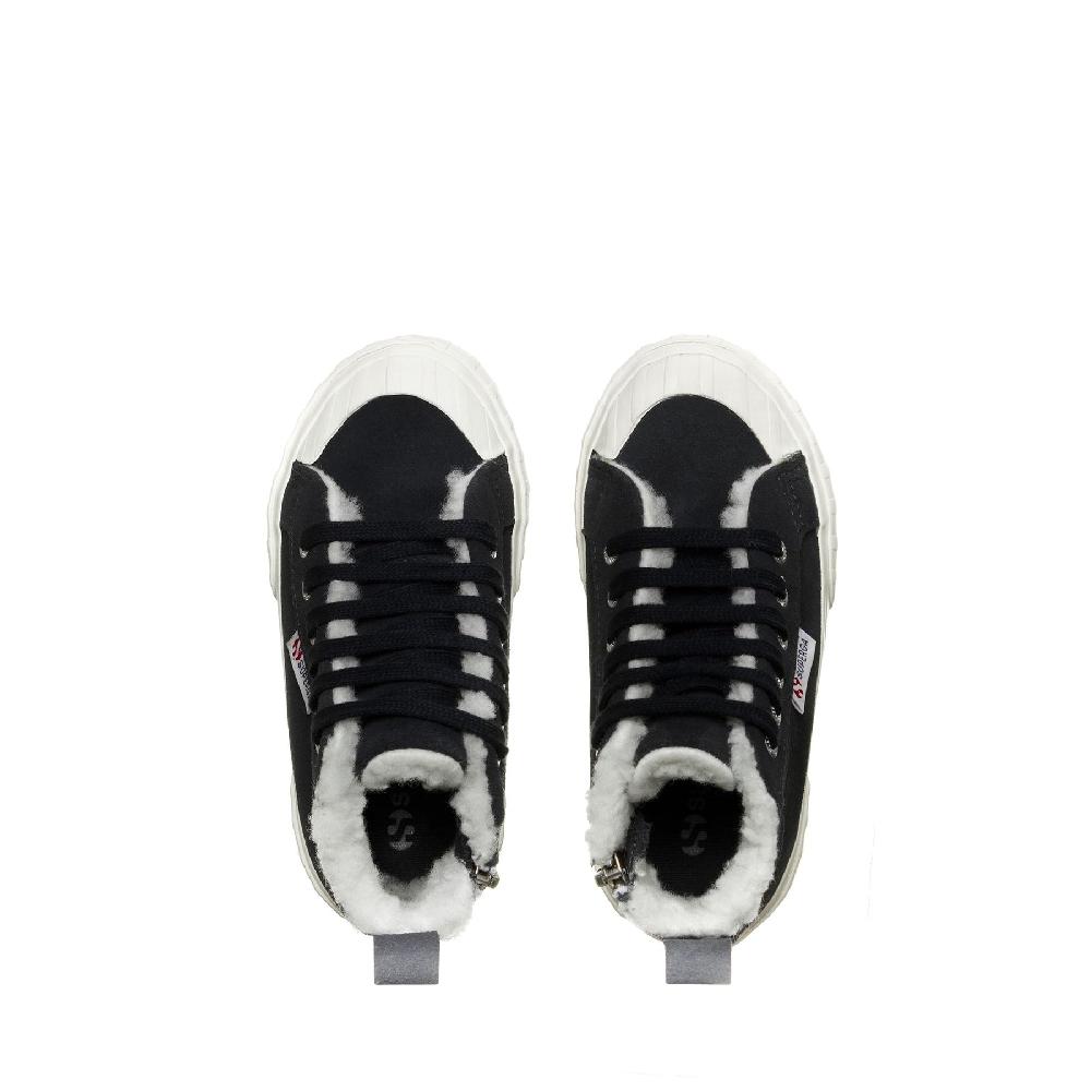 Superga 2696 KIDS STRIPE SUEDEBLUE GREY DK-FAVORIO Sottocosto