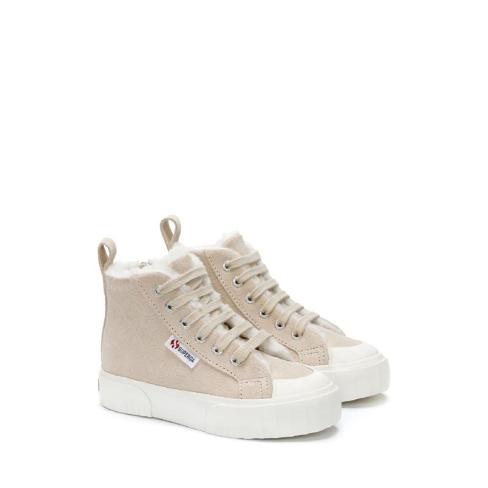 Superga 2696 KIDS STRIPE SUEDEPINK ALMOND-FAVORIO Novità