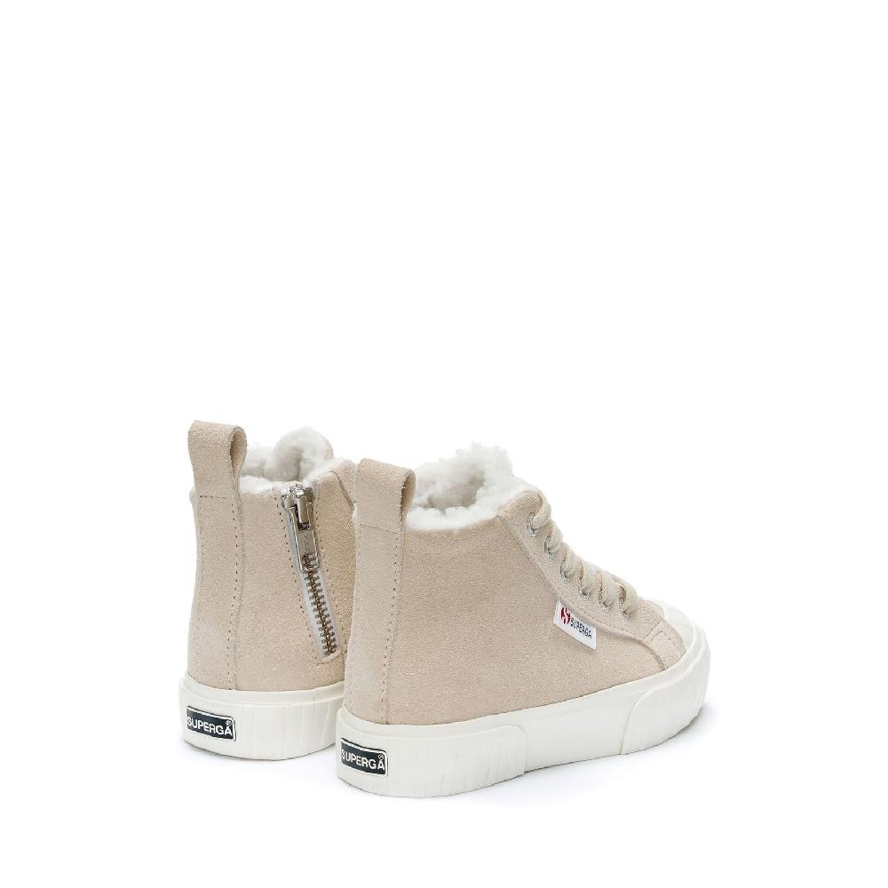 Superga 2696 KIDS STRIPE SUEDEPINK ALMOND-FAVORIO Novità