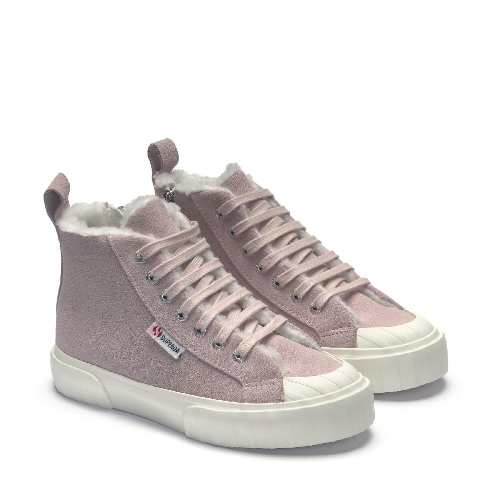 Superga 2696 KIDS STRIPE SUEDEVIOLET HUSHED-FAVORIO Presa