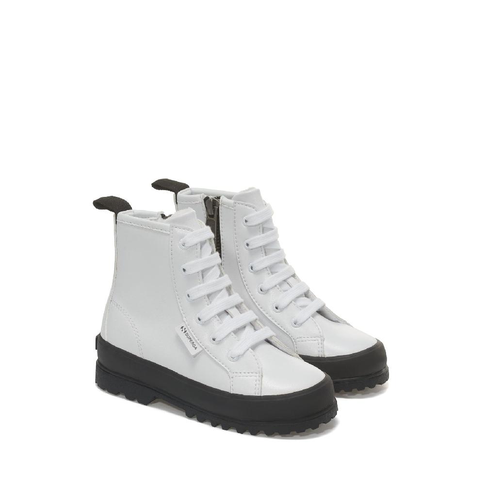 Superga 2643 KIDS ALPINA VEGAN MATERIALWHITE Sconto