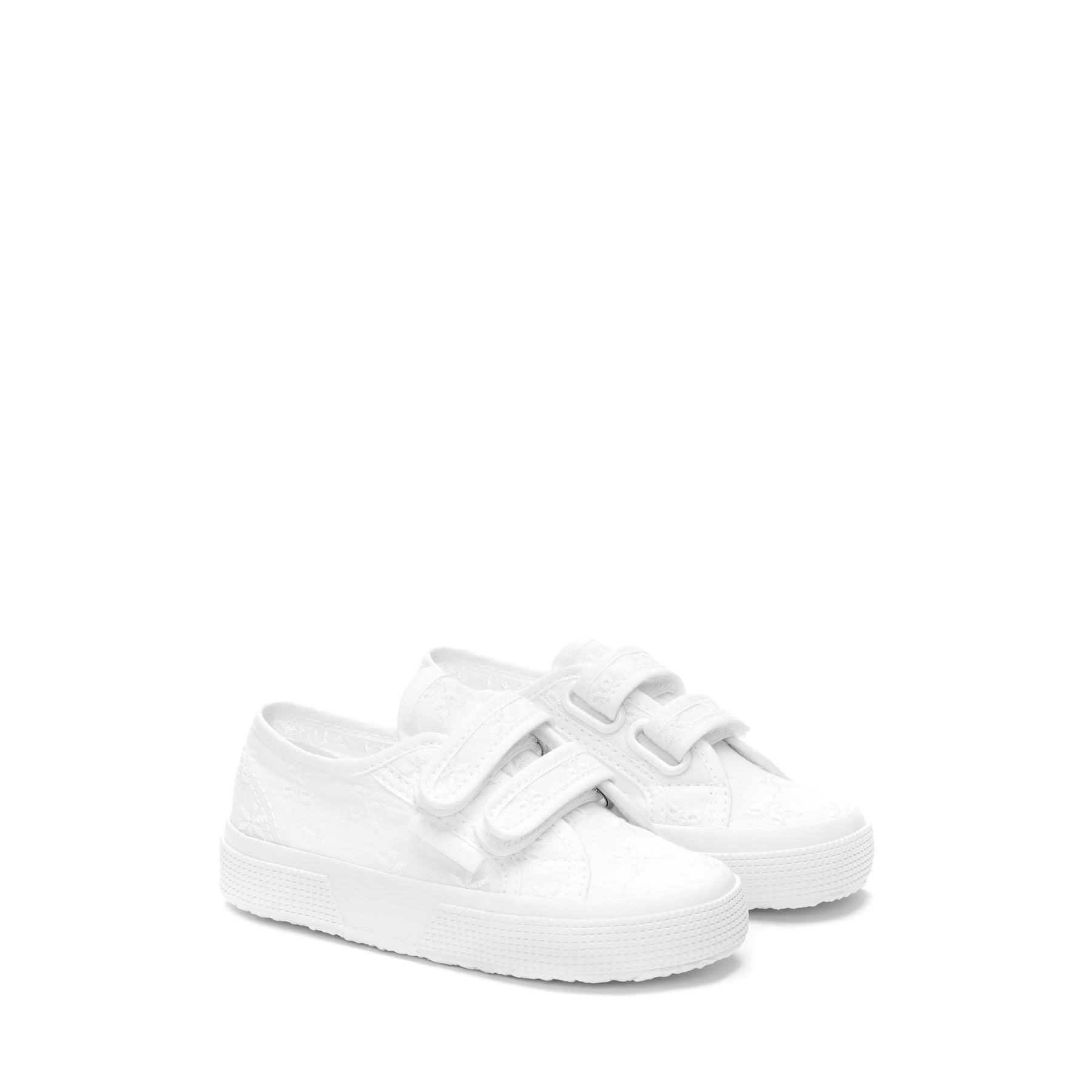 Superga 2750 KIDS STRAPS FLOWER SANGALLOTOTAL WHITE Negozi Online