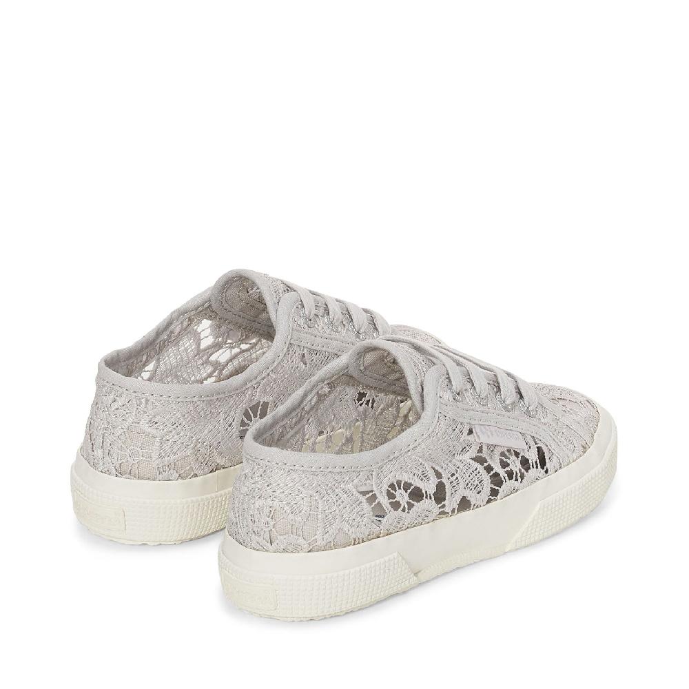 Superga 2750 KIDS MACRAMEGREY SILVER-FAVORIO In Vendita