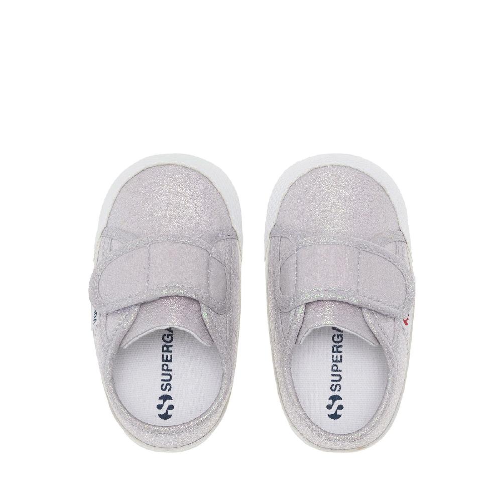 Superga 4006 BABY STRAP LAMEPASTEL LILLA IRIDESCENT Qualità