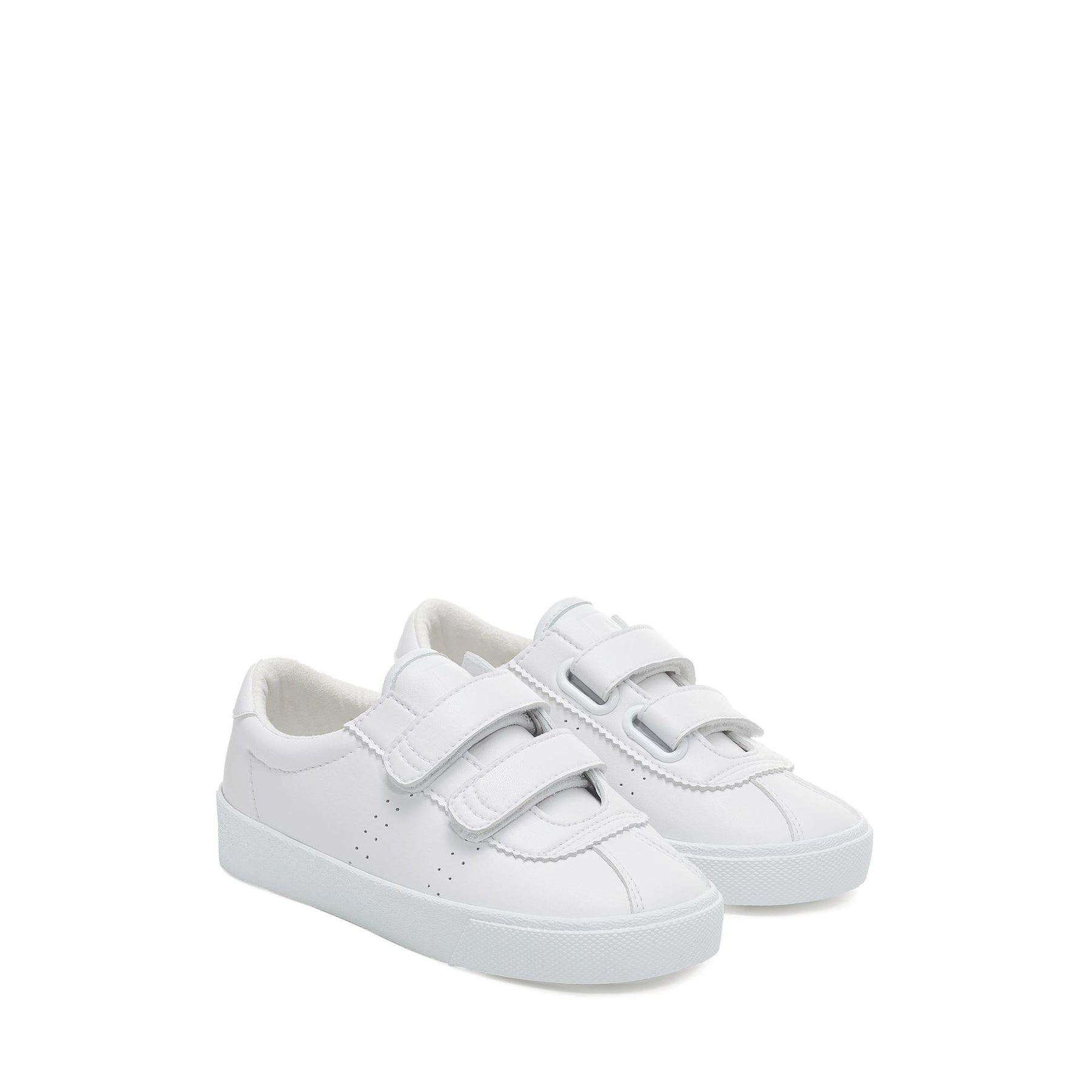 Superga 2843 KIDS CLUB S STRAPS VEGAN MATERIALTOTAL WHITE Pezzi Unici