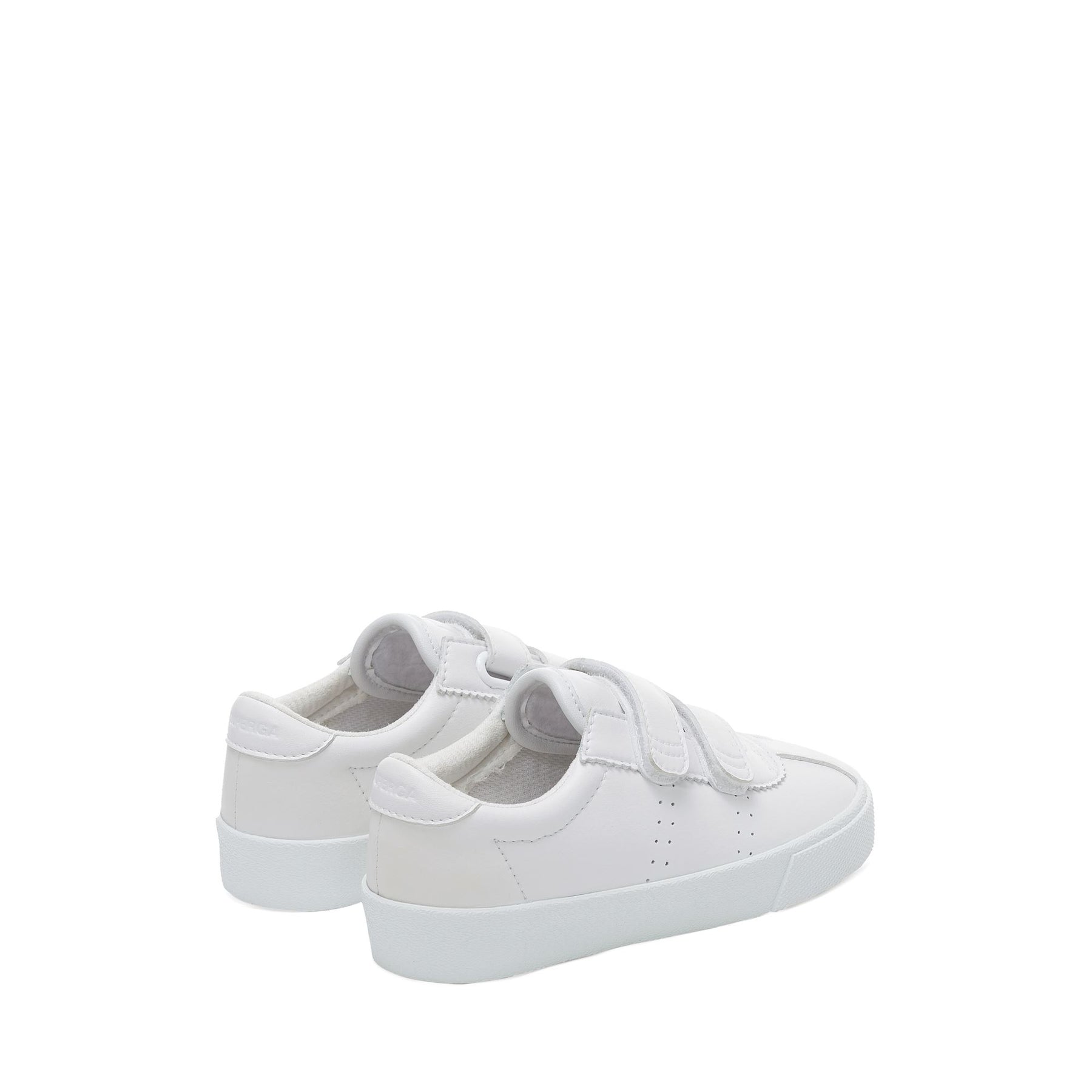 Superga 2843 KIDS CLUB S STRAPS VEGAN MATERIALTOTAL WHITE Pezzi Unici