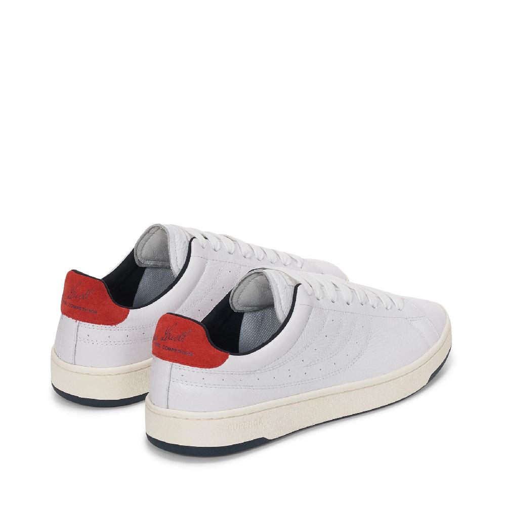 Superga 4833 LENDL MATCHWHITE-NAVY-RED I Più Venduti
