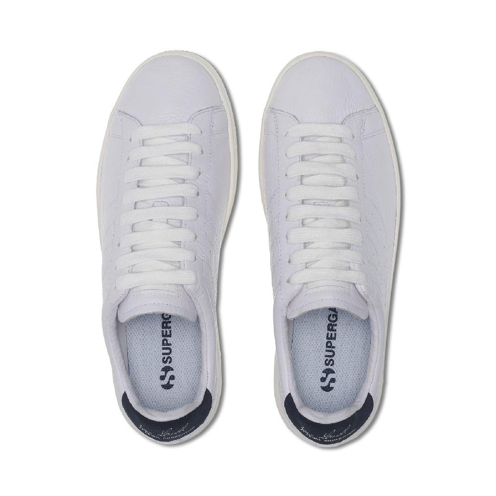 Superga 4833 LENDL MATCHWHITE-WHITE AVORIO-NAVY Vendita Calda