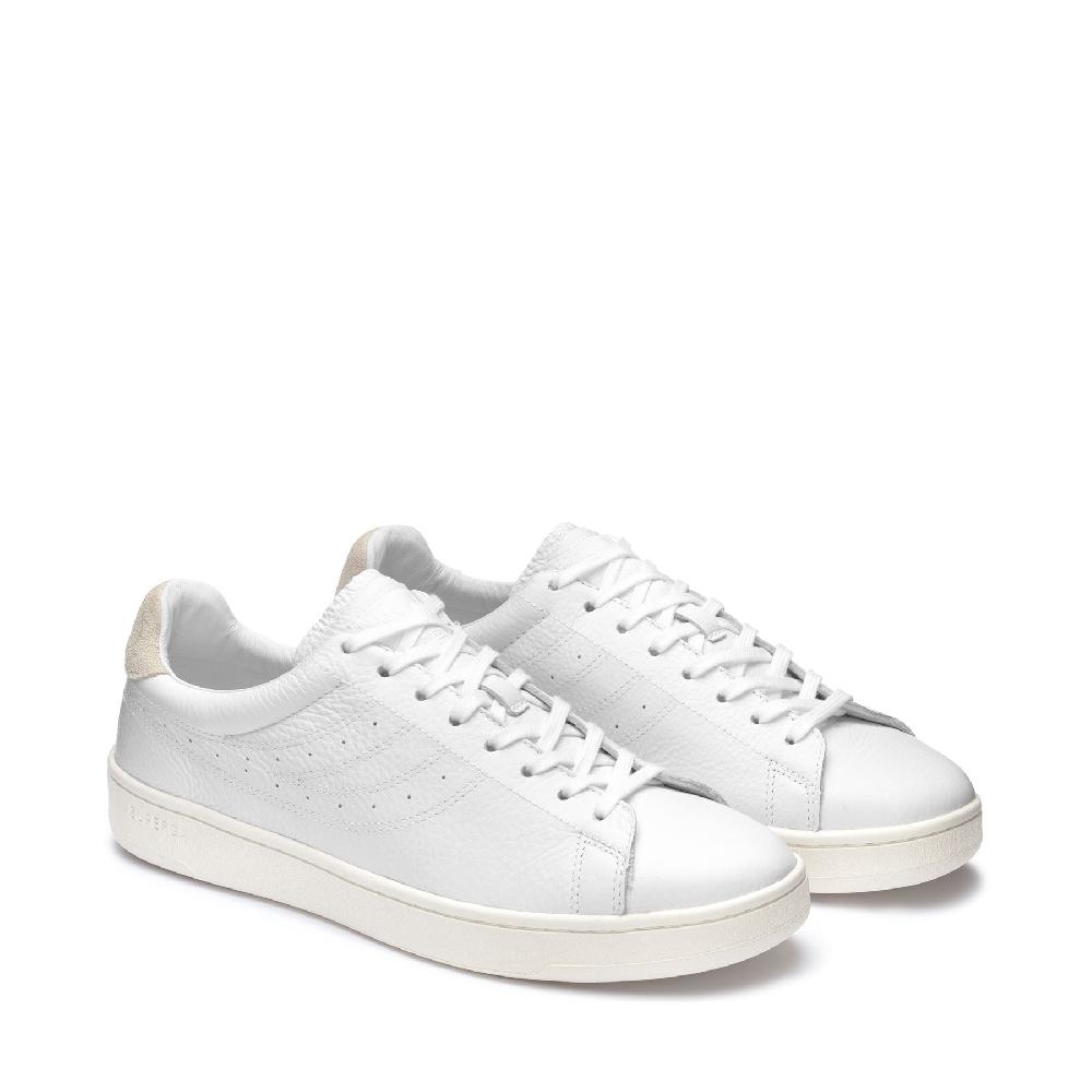 Superga 4833 LENDL MATCHWHITE-WHITE AVORIO In Saldo