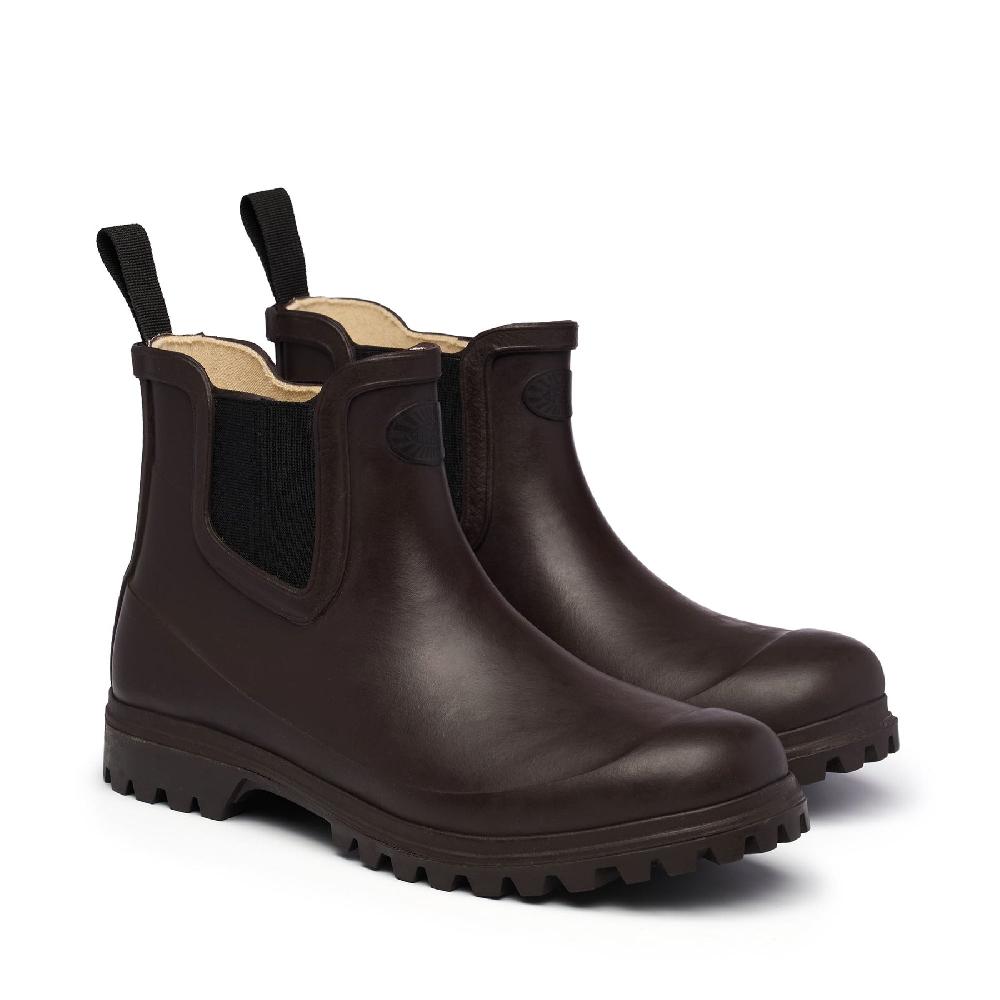 Superga 798 RUBBER BOOTS MIDBROWN DARK Soddisfazione Garantita