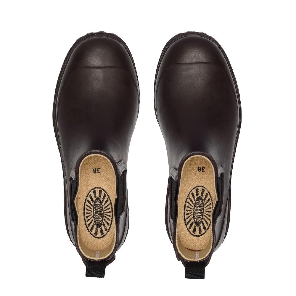 Superga 798 RUBBER BOOTS MIDBROWN DARK Soddisfazione Garantita