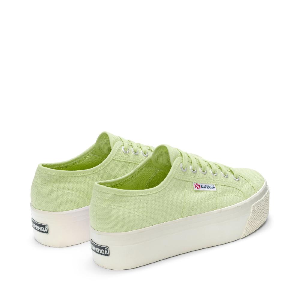 Superga 2790 PLATFORMGREEN PRIMROSE-F AVORIO Acquista Ora