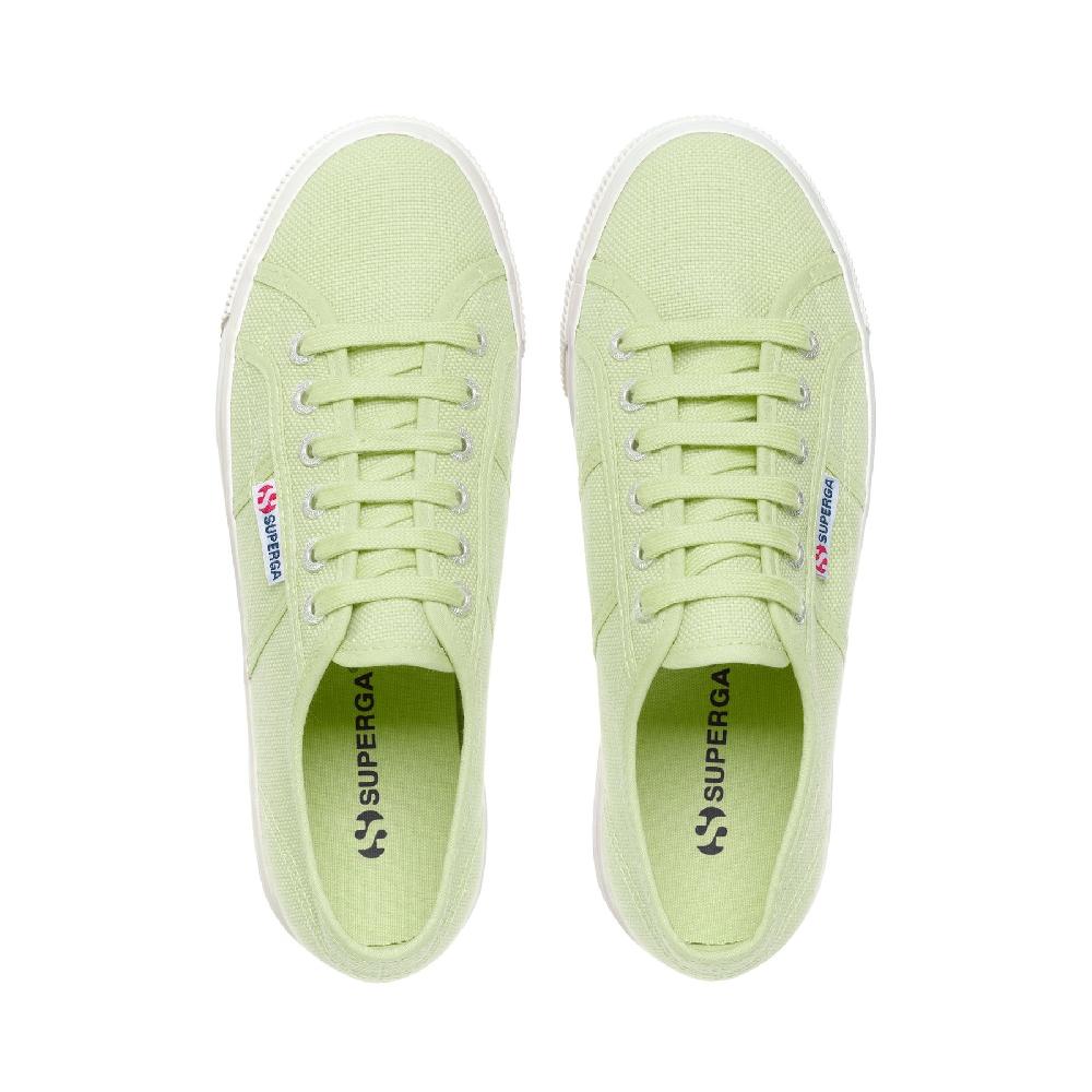 Superga 2790 PLATFORMGREEN PRIMROSE-F AVORIO Acquista Ora