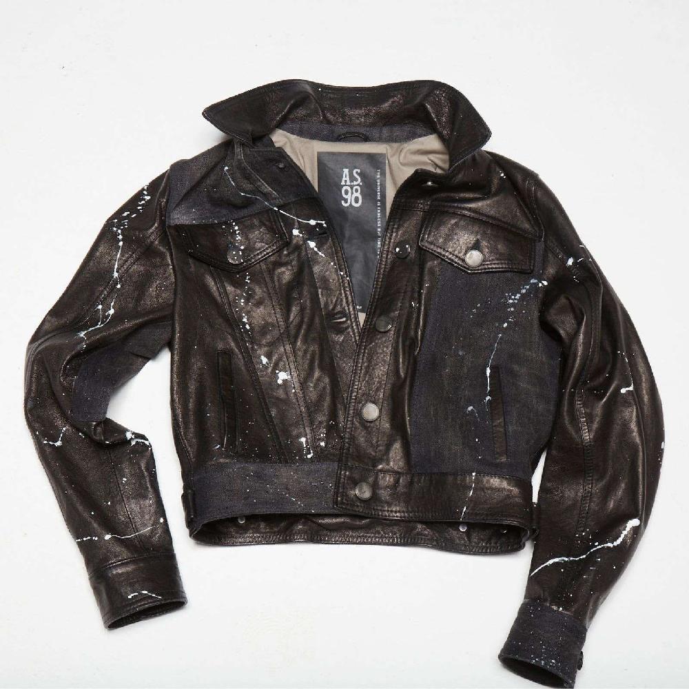 A.S.98 GIACCA IN PELLE JASON Vendita
