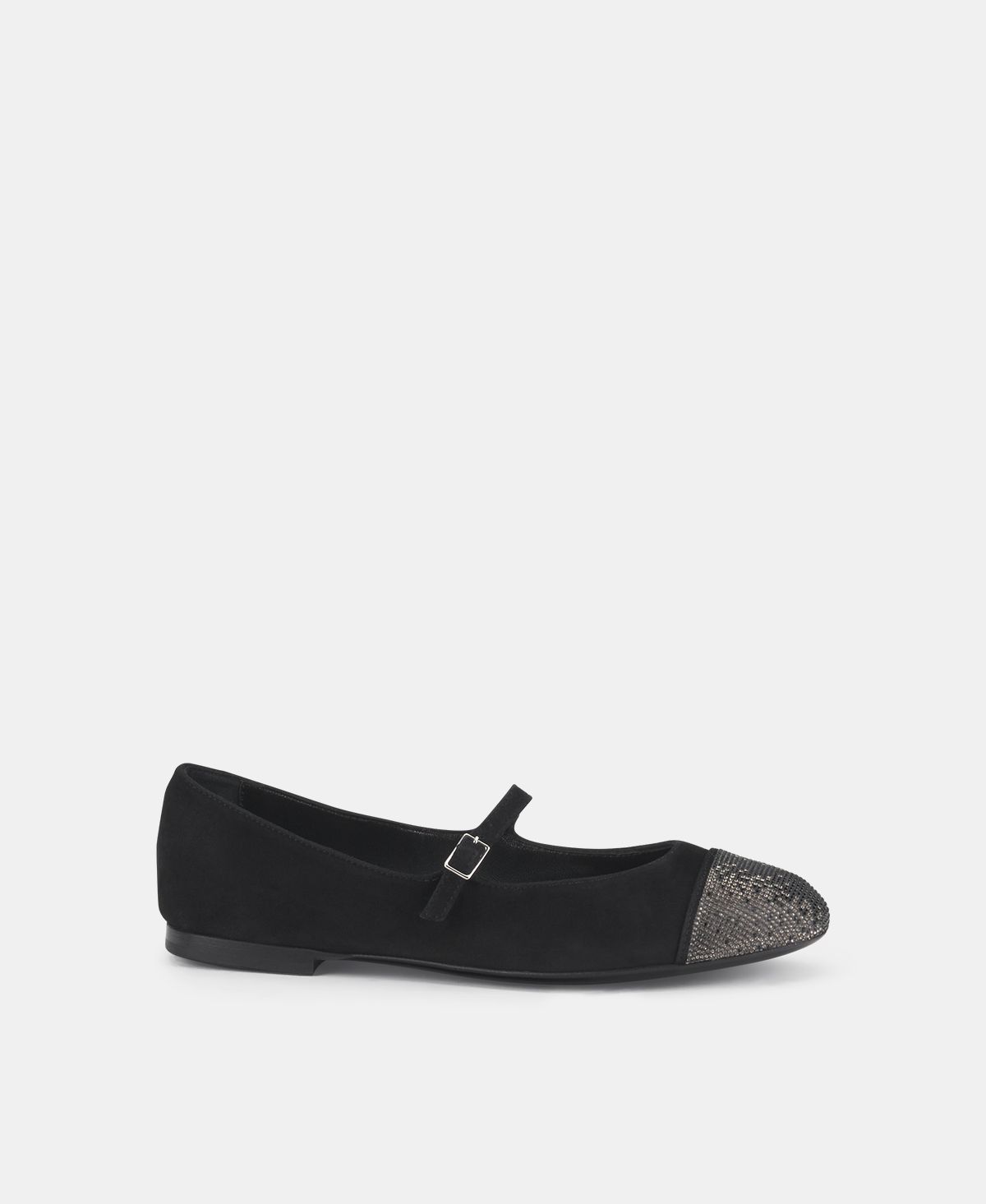 Agl Ballerina con puntina strass Nero Milly Strass