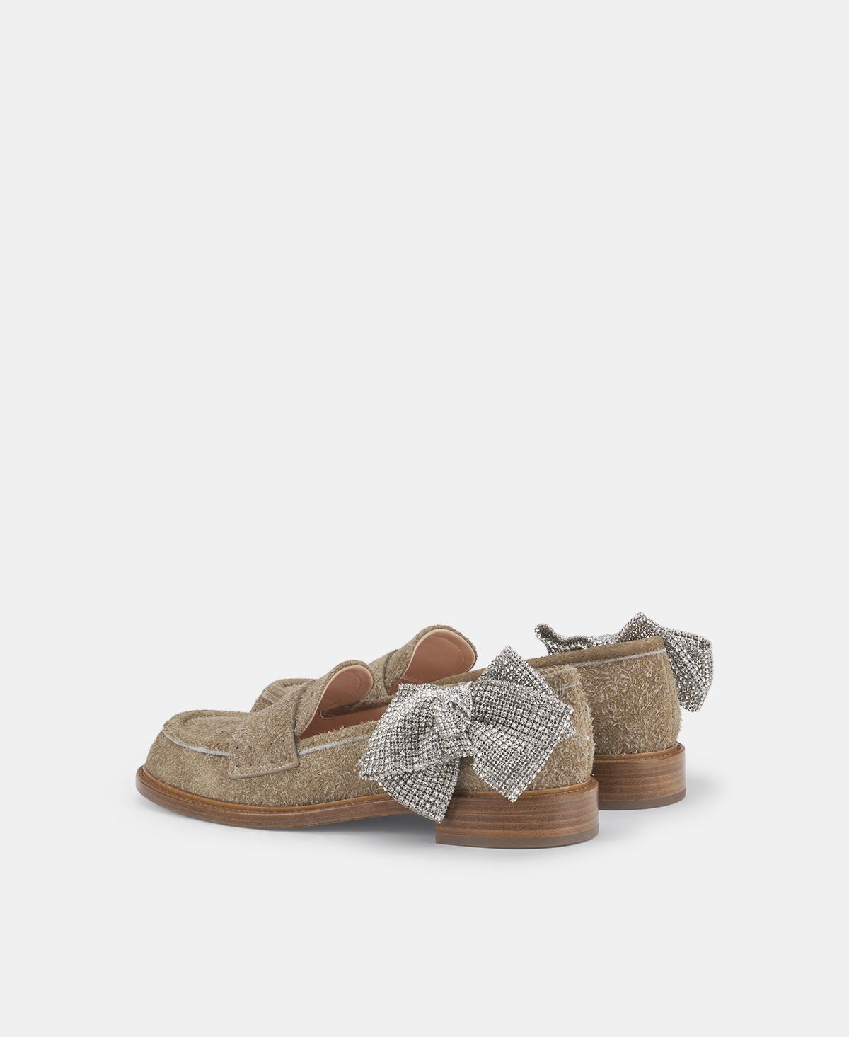 Agl Mocassino con fiocco di strass Tortora Olivia Ribbon I Più Venduti