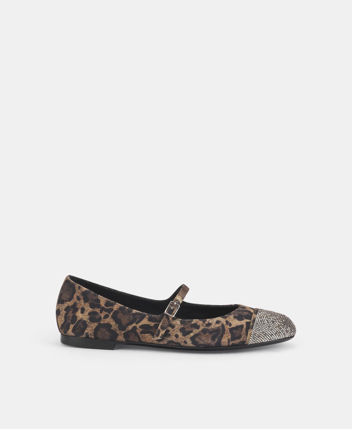 Agl Ballerina con puntina strass Brown Milly Strass