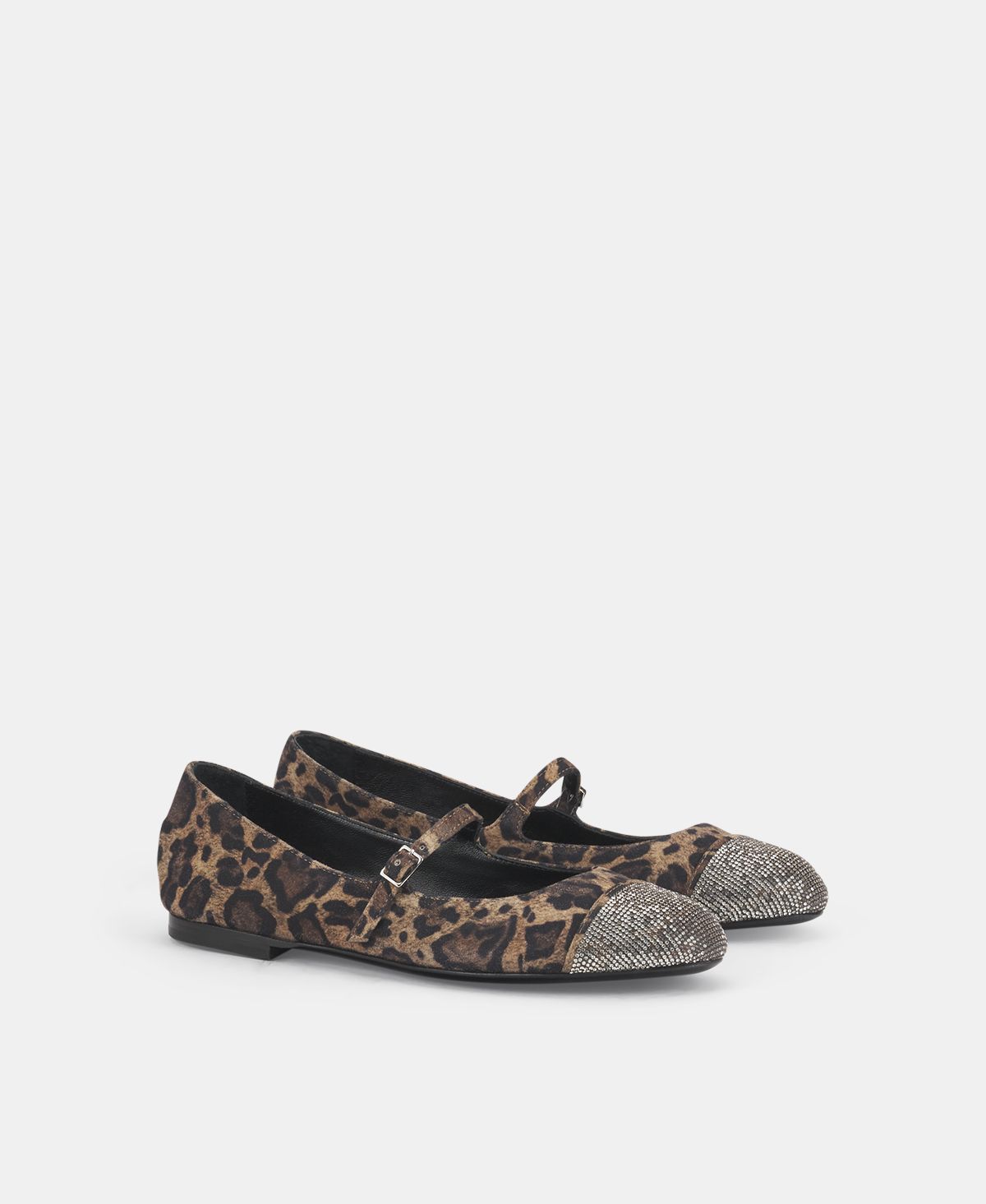 Agl Ballerina con puntina strass Brown Milly Strass Vendite Flash