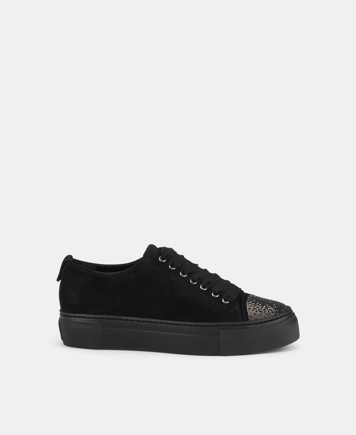 Agl Sneaker con puntina di strass Nero Vananda Crystal